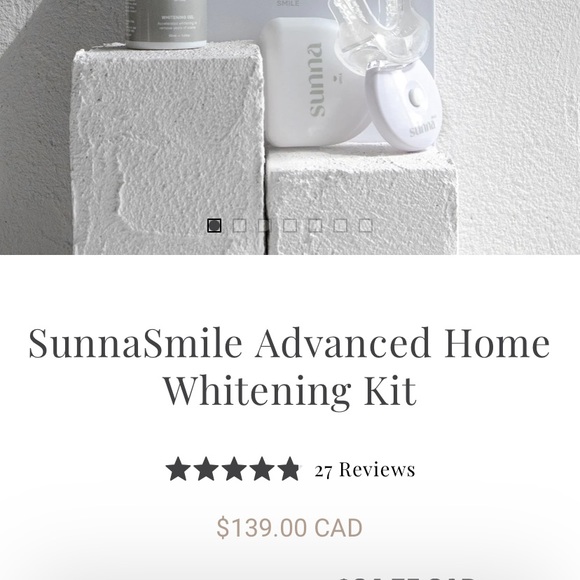 SunnaSmile advanced home whitening kit - Picture 2 of 6